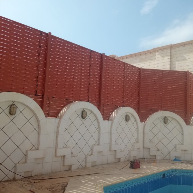 مضلات سواتر برجولات جده بانواعها